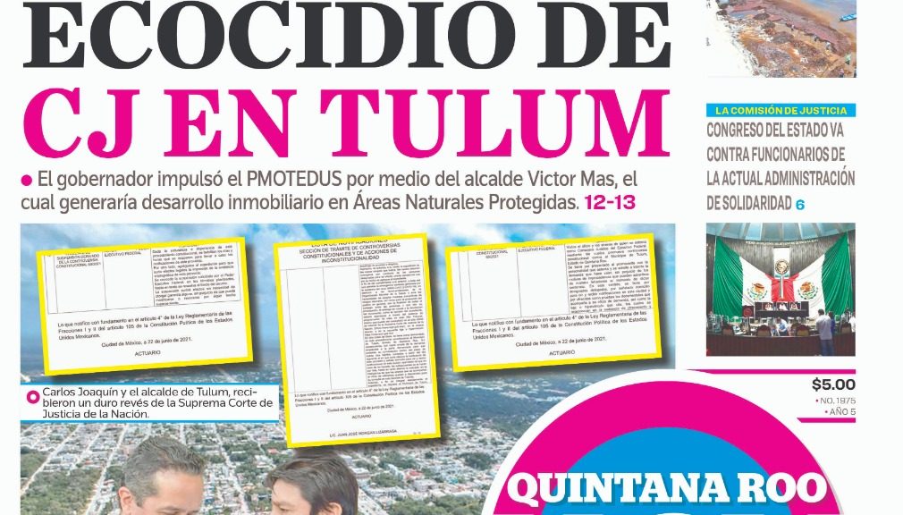 Detienen desastre ambiental en Tulum - Quintana Roo Hoy