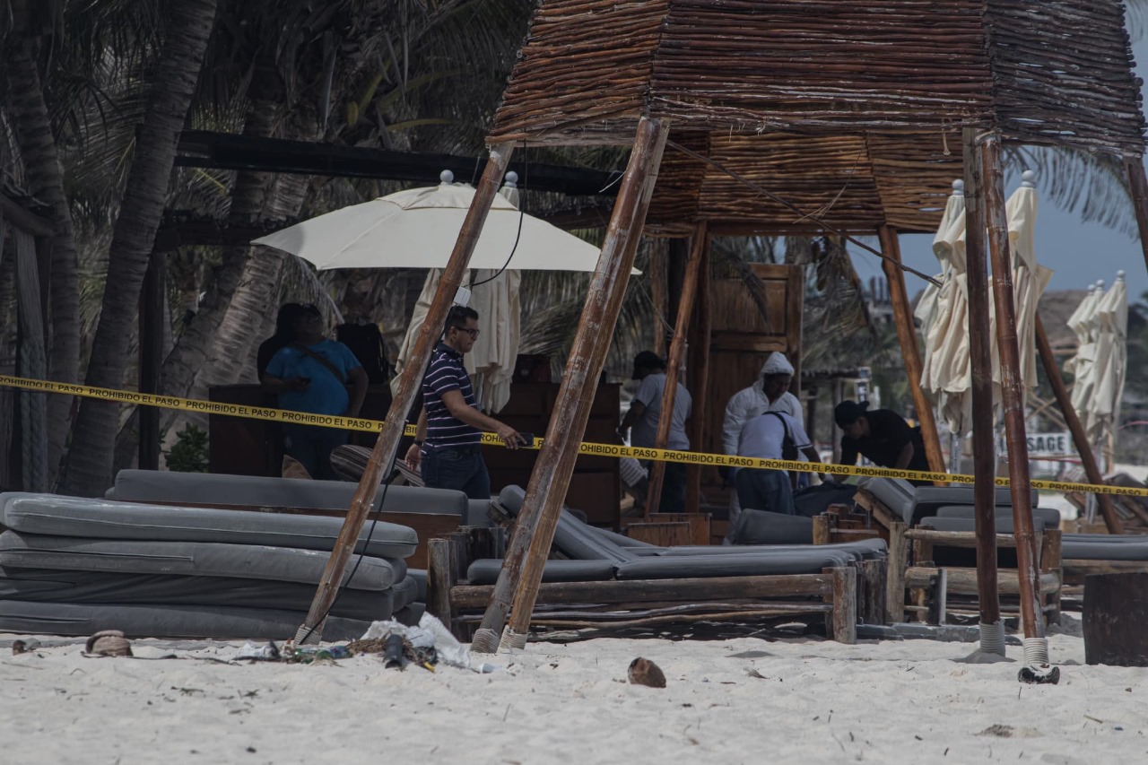 Ataque a balazos en club de playa de Tulum deja un muerto y un herido ...
